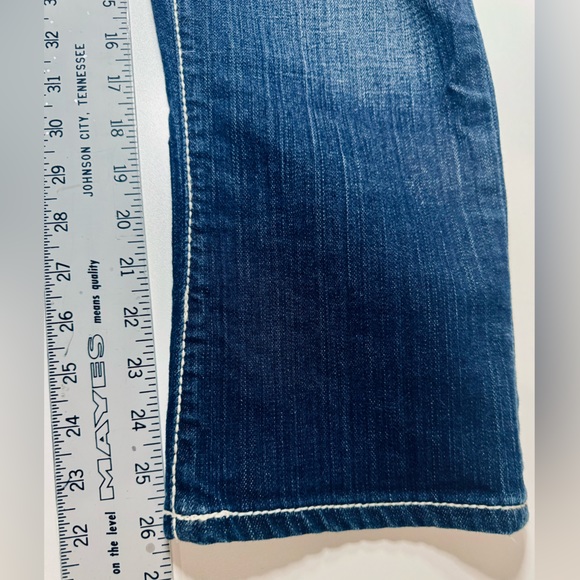 BKE Jeans Taylor Cropped Denim Dark Wash Stretch SZ 28 LIKE NEW! - Picture 14 of 16